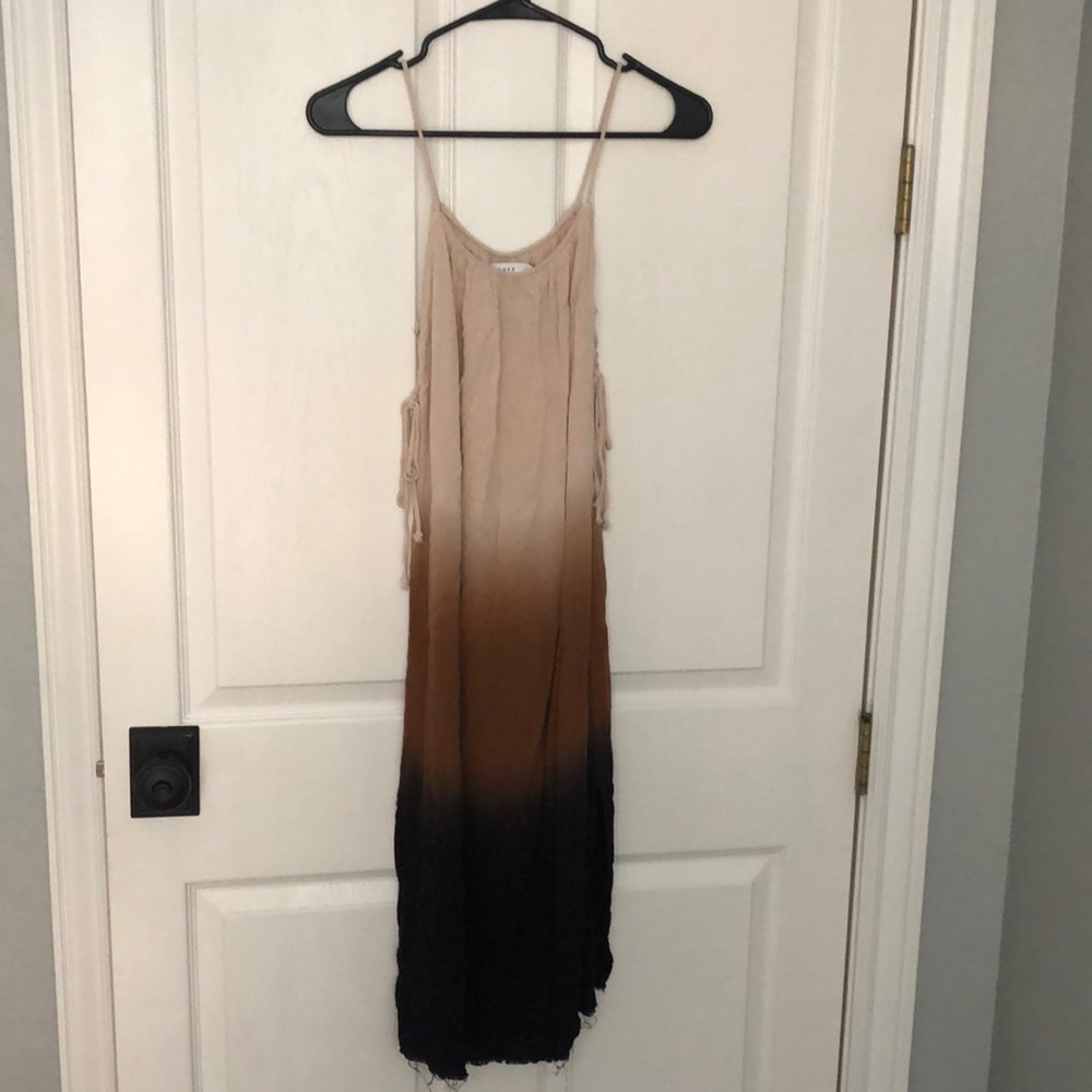 Lush ombre tie dye dress